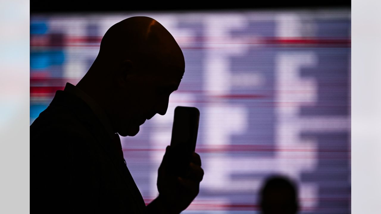 Arizona Cardinals General Manager Monti Ossenfort inside the Arizona Cardinals Draft Room during the 2024 NFL Draft on Thursday, April 25, 2024 in Tempe, AZ.