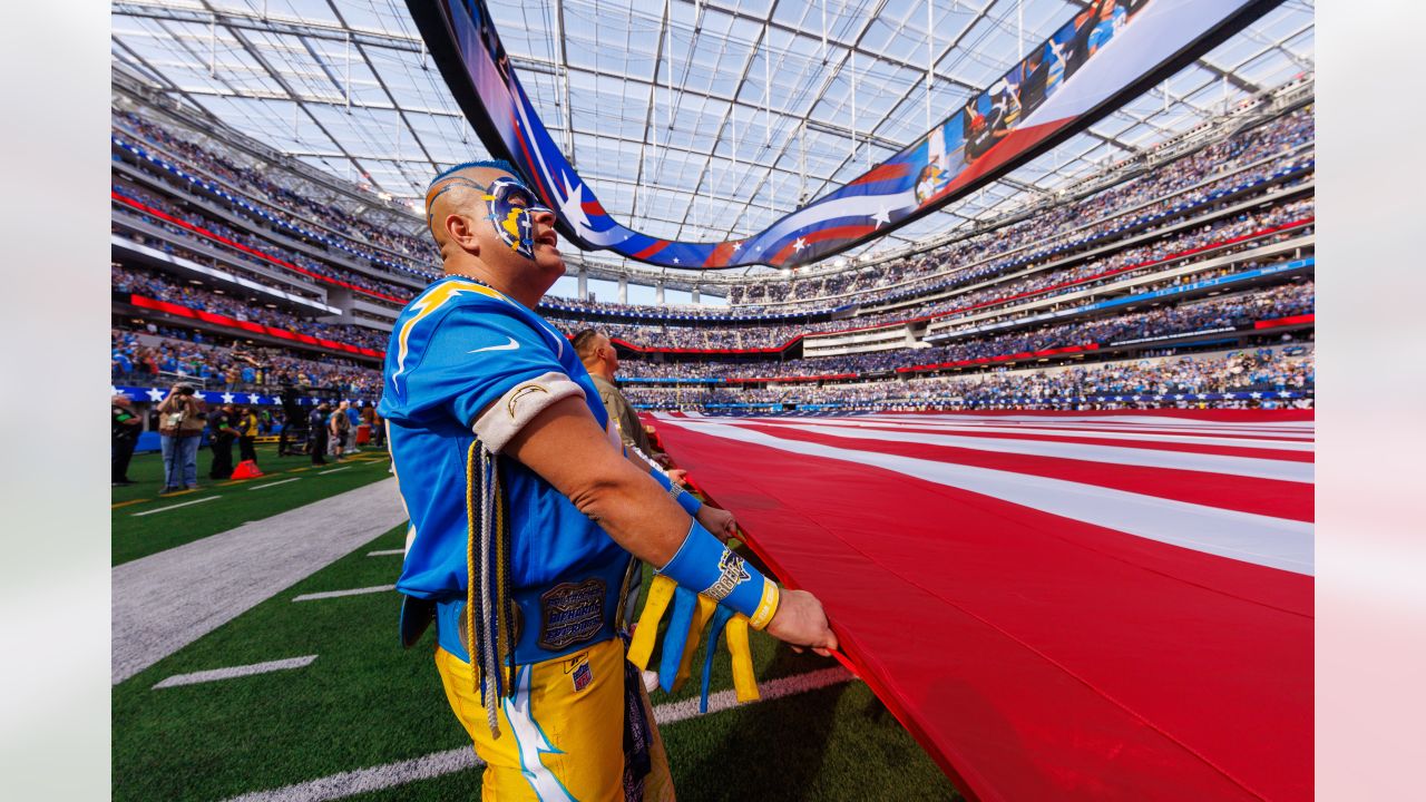 Chargers shop military jersey