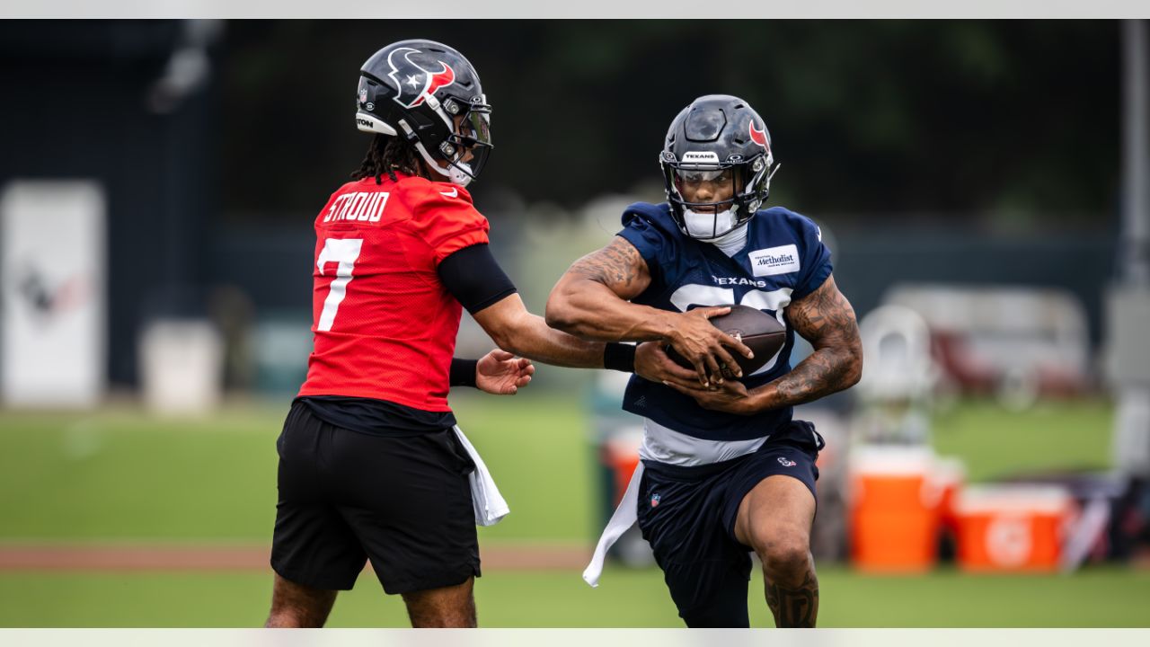 An image from the June 5, 2024 Minicamp practice at NRG Stadium in Houston, TX.