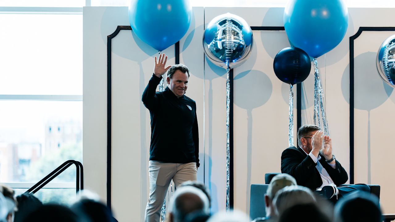 Tennessee Titans host a "Meet the GM" event for Season Ticket Members at Nissan Stadium on May 13, 2025 in Nashville, TN. Photo By Jessie Rogers/Tennessee Titans