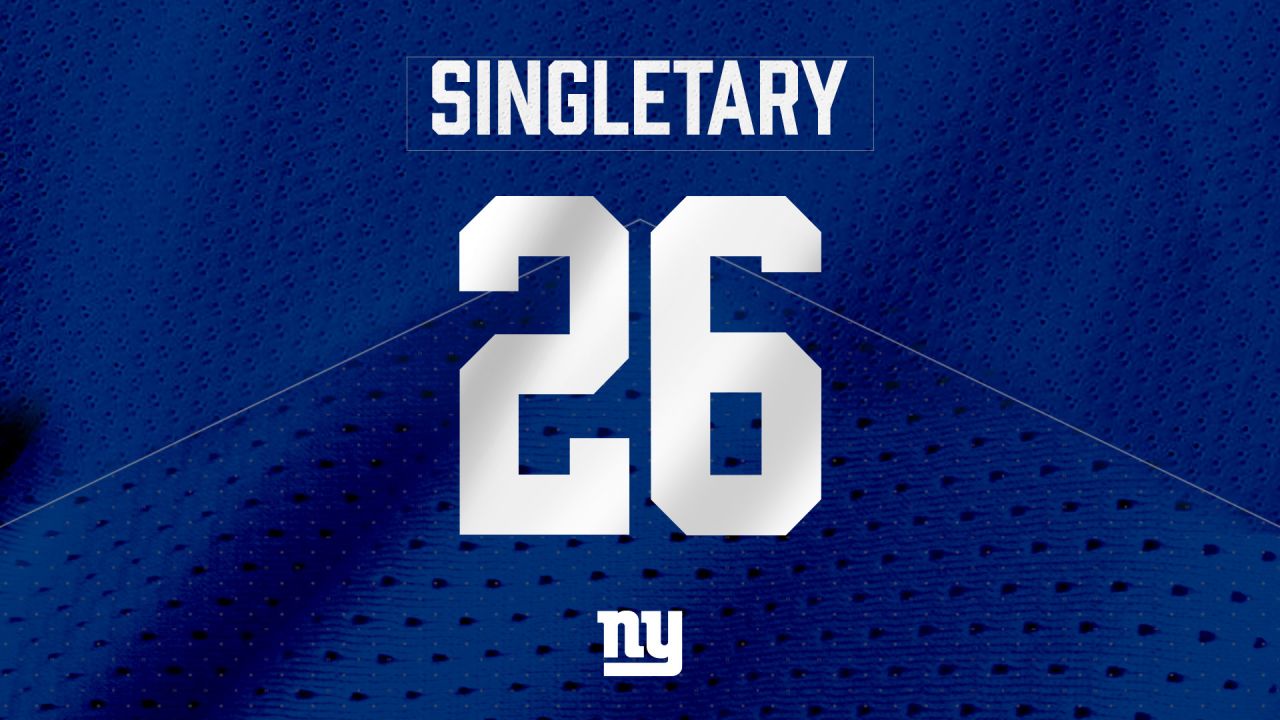 New jersey numbers unveiled for Giants