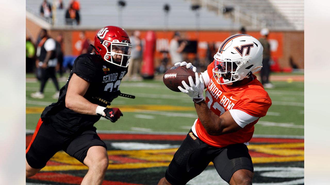 Top Images from 2025 Reese's Senior Bowl Practices