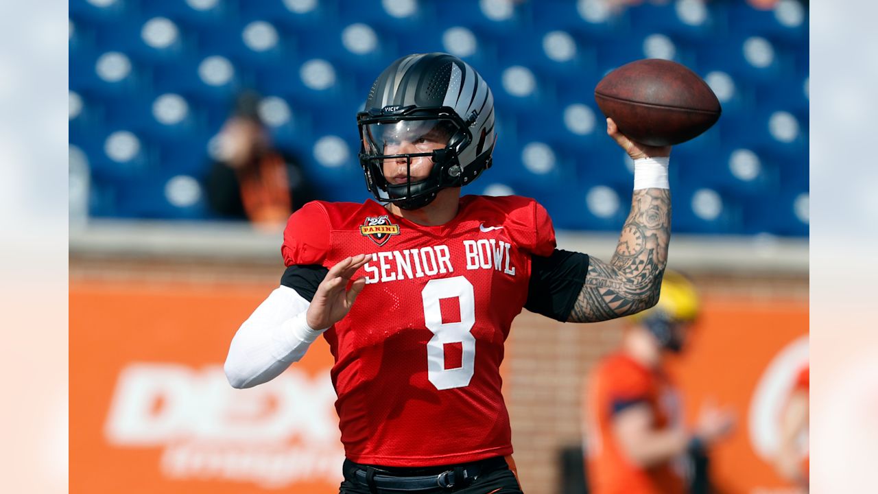 Top Images from 2025 Reese's Senior Bowl Practices