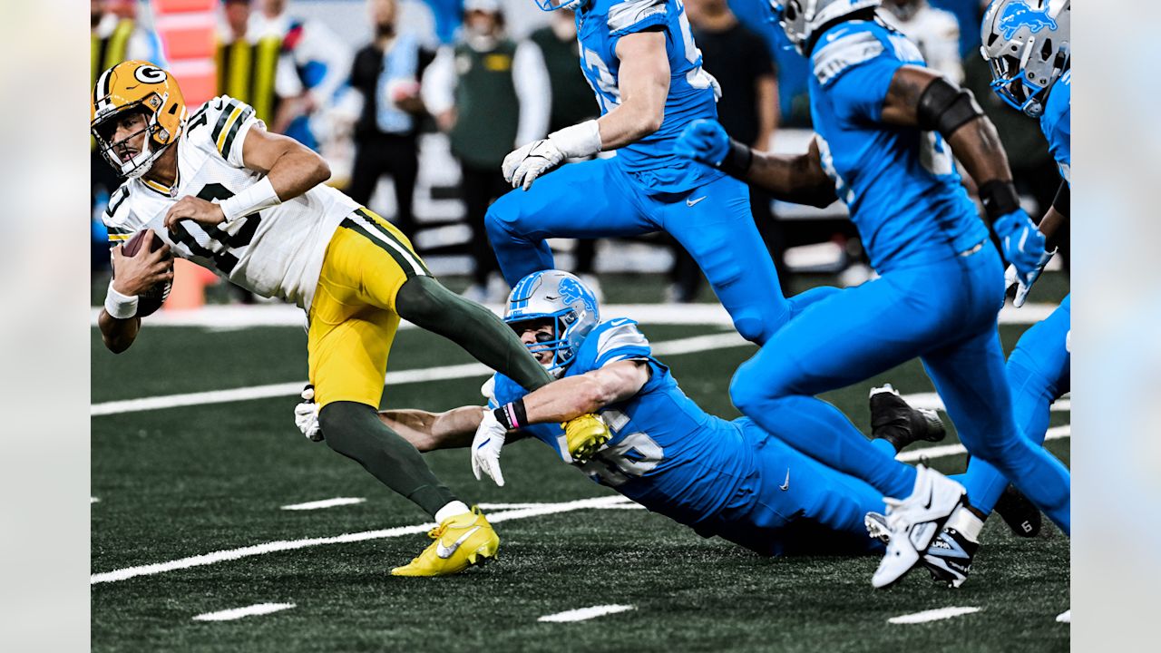 What stood out to Detroit Lions HC Dan Campbell after watching tape of last  week's win over Green Bay Packers?