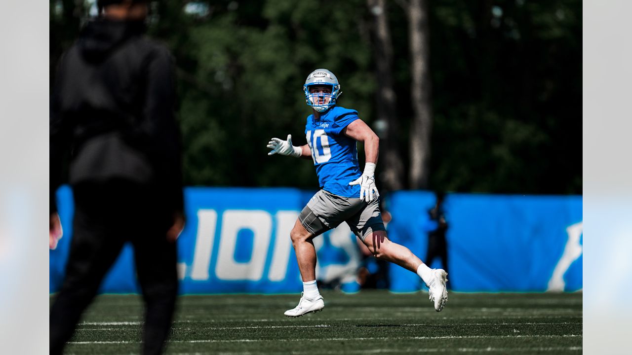 Detroit Lions rookie WR Dominic Lovett ready to 'be a sponge' & learn from  veteran wide receivers