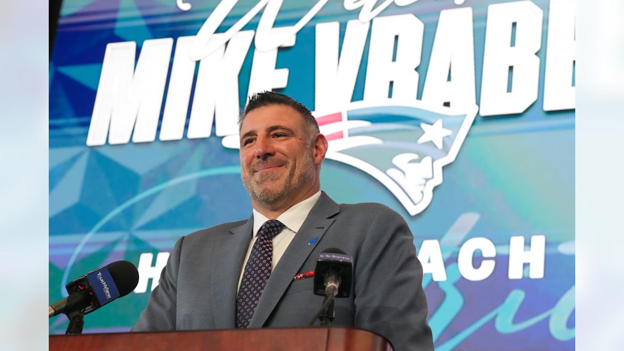 Patriots Formally Introduce Mike Vrabel As the 16th Head Coach in Team  History