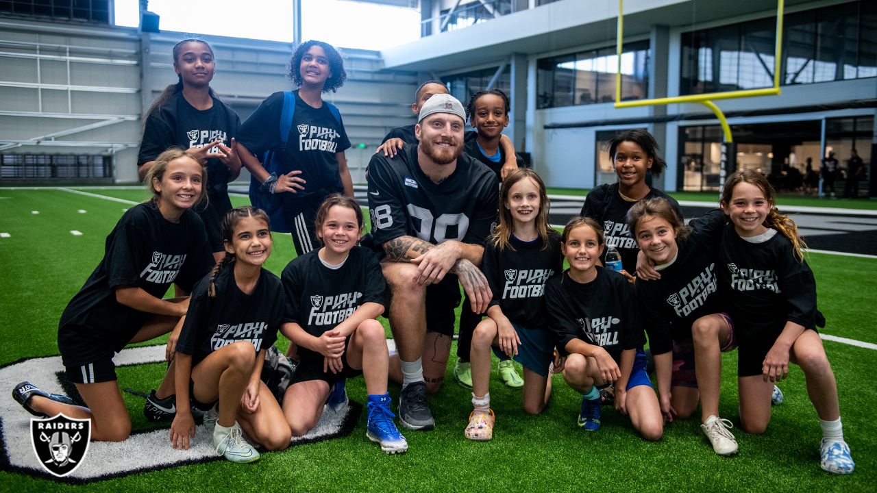 It's about giving back' for Maxx Crosby, the Raiders' Walter Payton Man of  the Year nominee