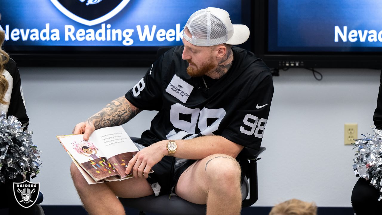 It's about giving back' for Maxx Crosby, the Raiders' Walter Payton Man of  the Year nominee