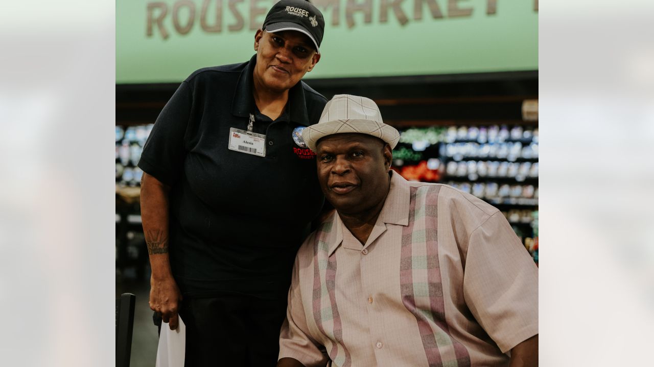 Photos: Saints, Rouses Markets host 2023 food drive in Metairie, LA