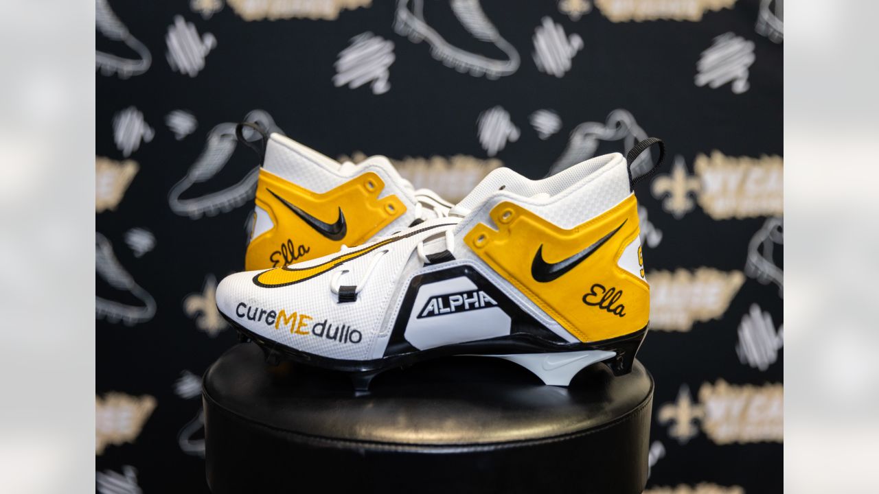 Saints football sales cleats