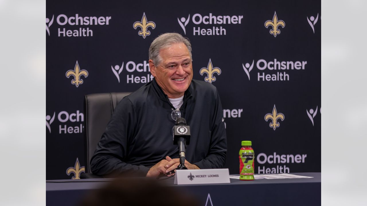 Photos: Mickey Loomis Pre-Draft Press Conference | 2024 NFL Draft