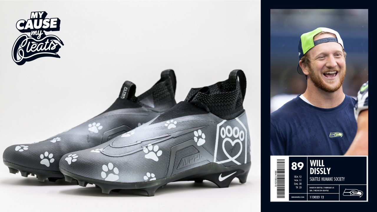 Seahawks on sale football cleats