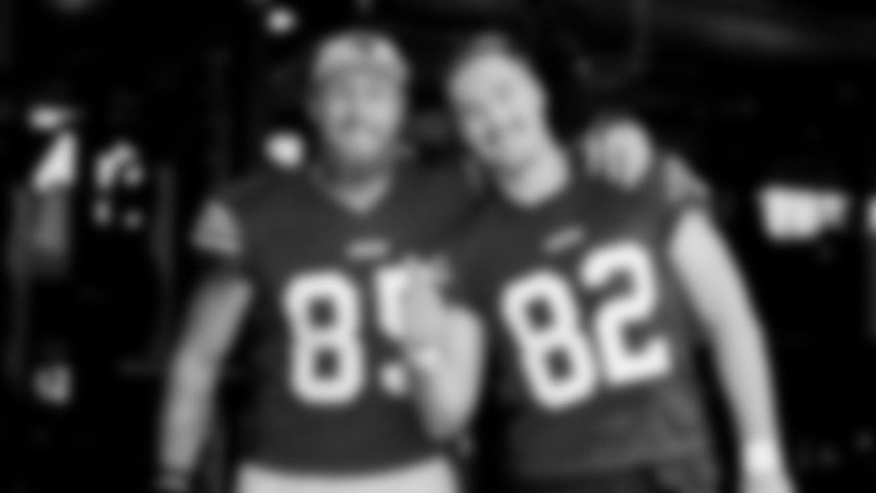 TE George Kittle, TE Eric Saubert