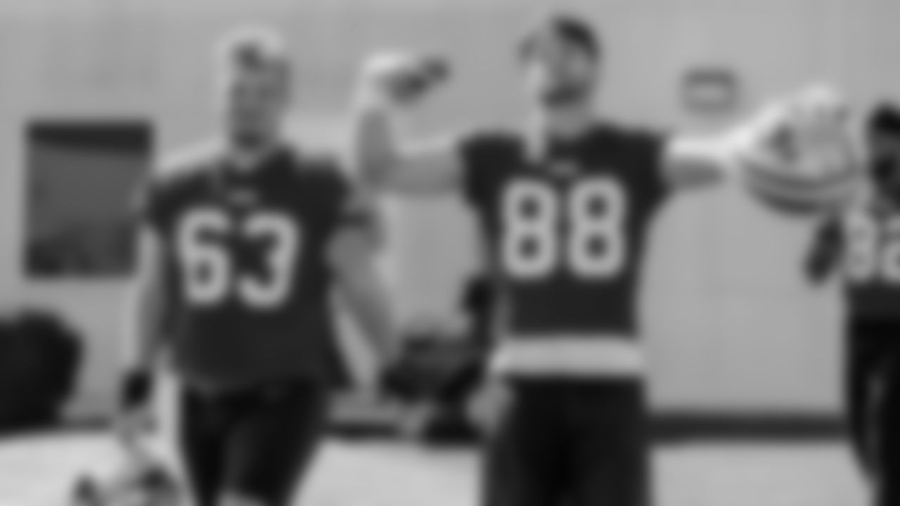 OL Nick Zakelj, TE Jake Tonges
