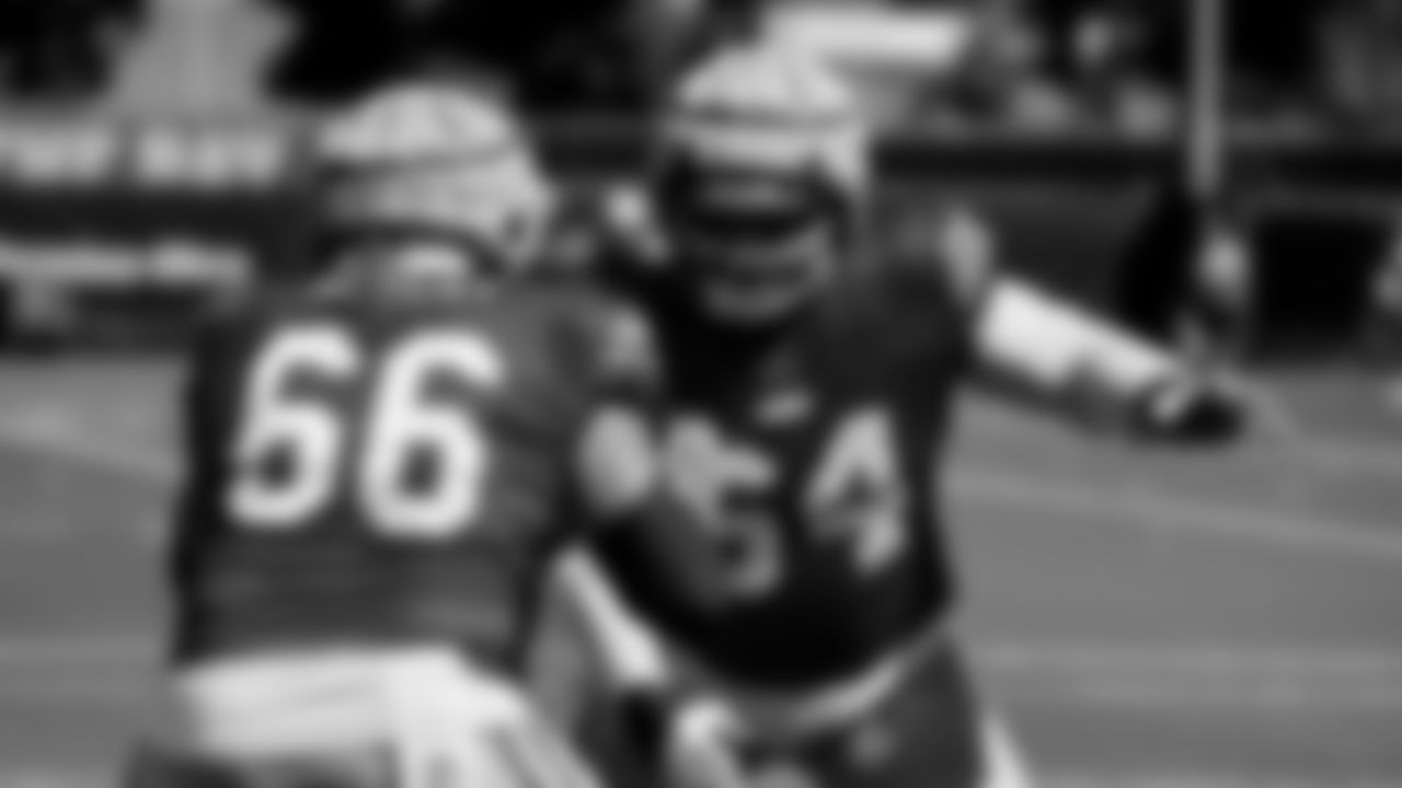 OL Drake Nugent , OL Jake Brendel