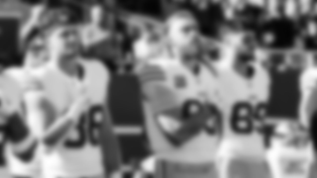 TE Jake Tonges, TE George Kittle, TE Luke Farrell