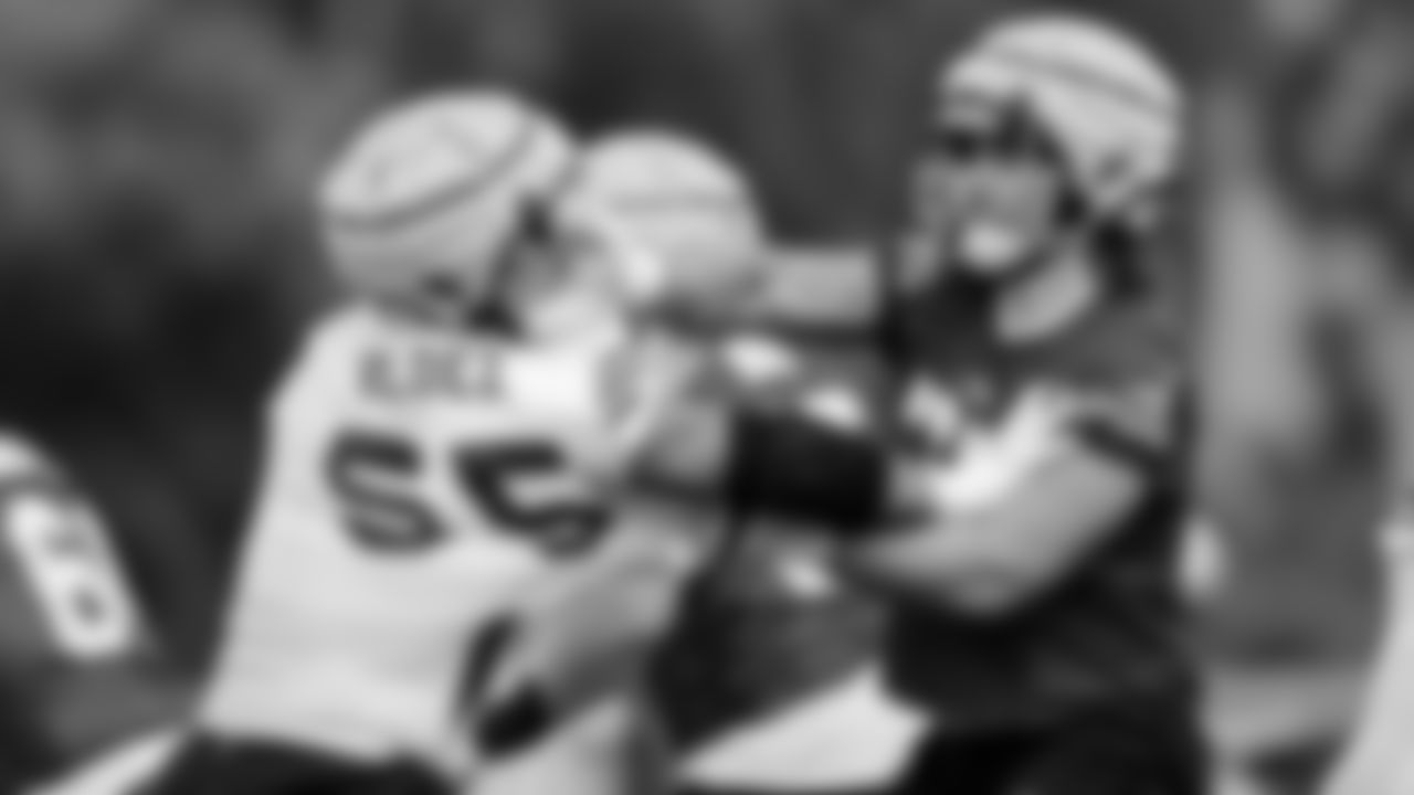 DL Sebastian Valdez, OL Connor Colby