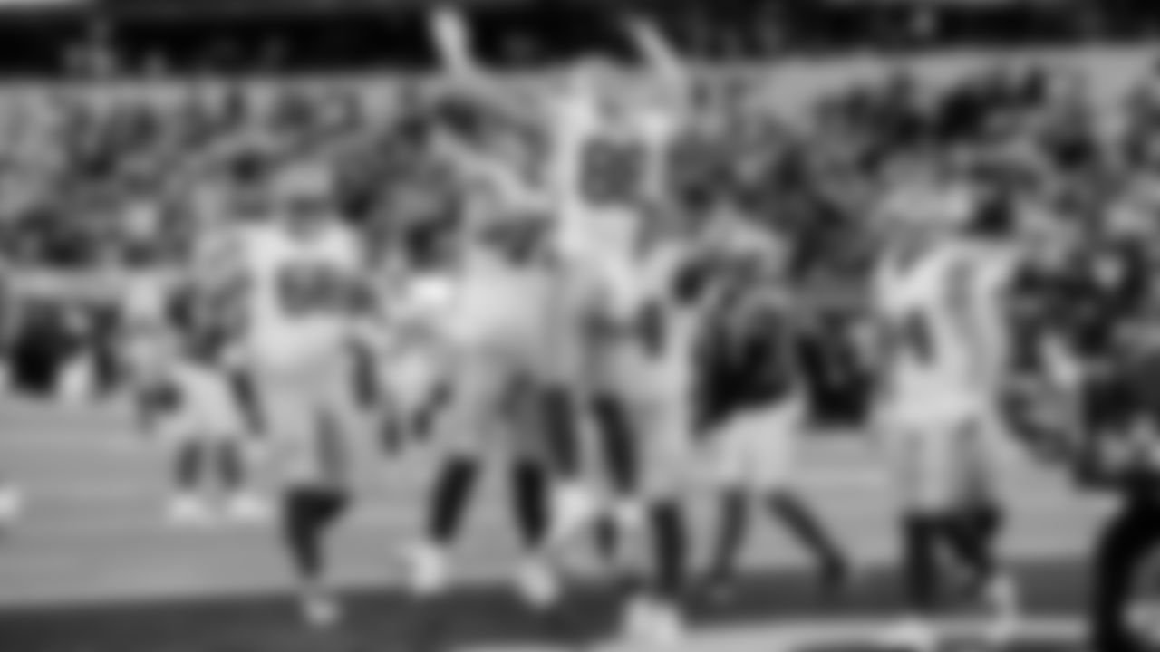 OL Dominick Puni, TE Jake Tonges