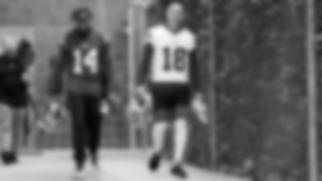WR Russell Gage Jr., K Eddy Piñeiro