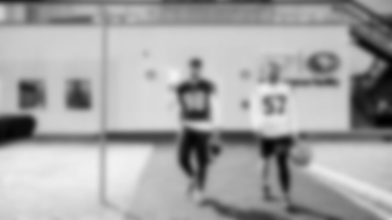 TE Jake Tonges, LB Luke Gifford