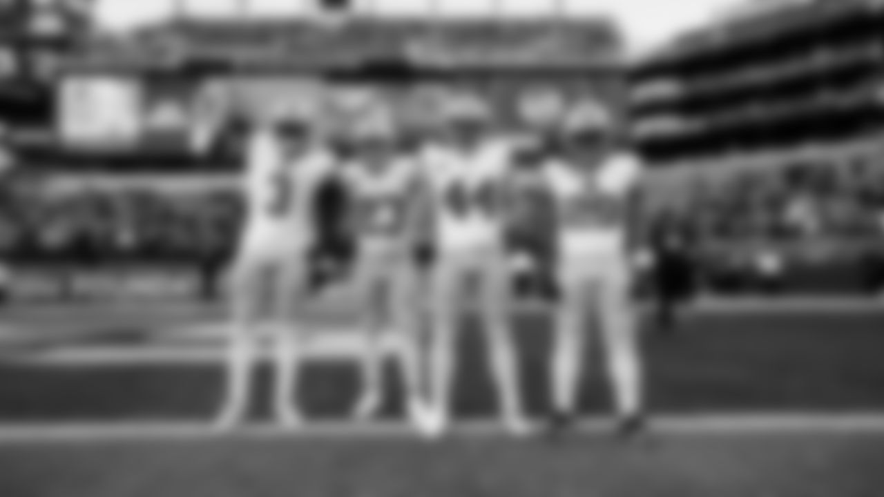 RB Brian Robinson Jr., RB Christian McCaffrey, FB Kyle Juszczyk, RB Jordan James