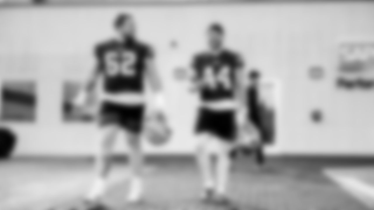 OL Austen Pleasants, FB Kyle Juszczyk