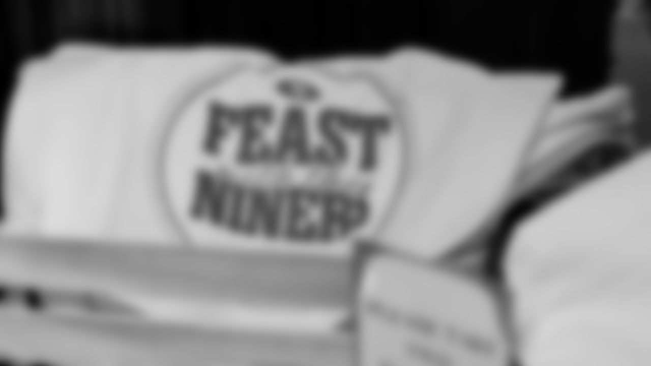 49ers Bring Holiday Cheer at Annual Feast with the Niners