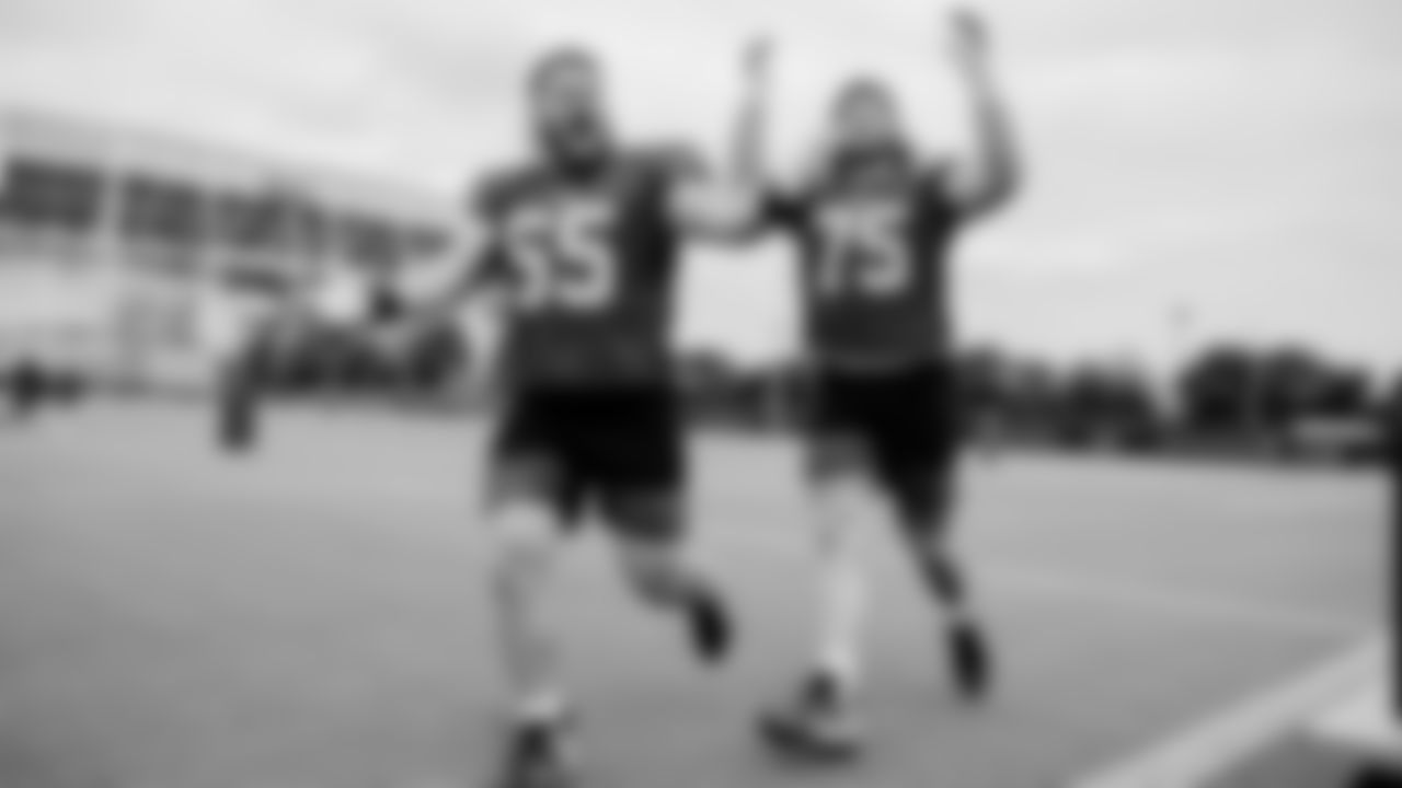 OL Drew Moss, OL Connor Colby