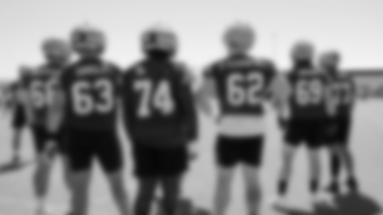 OL Colton McKivitz, OL Nick Zakelj, OL Spencer Burford, OL Austen Pleasants, OL Zack Johnson, OL Dominick Puni
