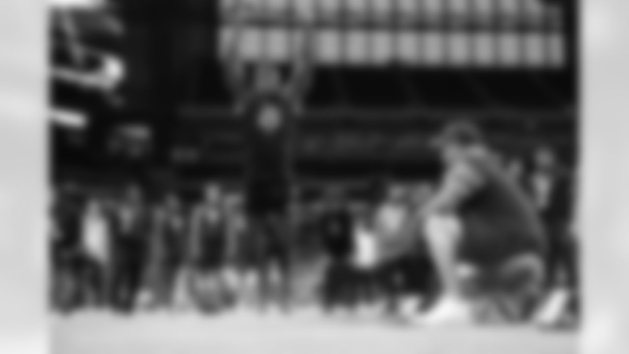 Ohio State linebacker Sonny Styles (25) participates in the Broad Jump at the NFL football scouting combine, Thursday, Feb. 26, 2026, in Indianapolis. (Gregory Payan/AP Content Services for NFL)