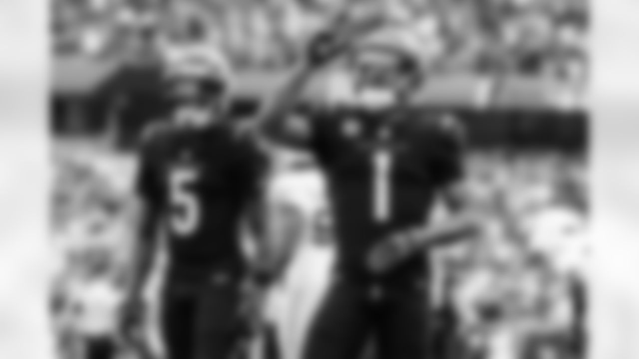 WR Ja'Marr Chase celebrates a touchdown during Week 17 against the Arizona Cardinals at Paycor Stadium, Sunday, Dec. 28, 2025.