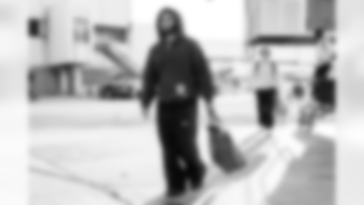 S Geno Stone travels to Miami ahead of Week 16 against the Dolphins, Saturday, Dec. 20, 2025.