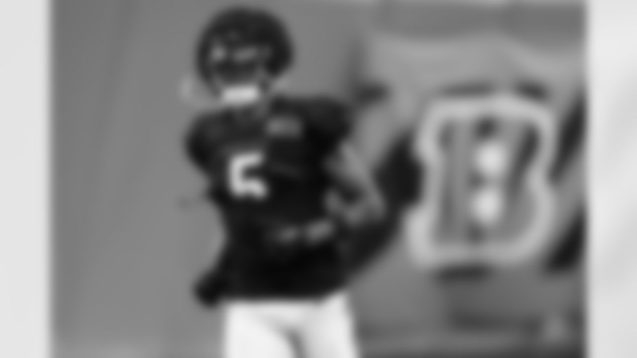 Bengals WR Tee Higgins during practice, Wednesday, August 28, 2024.