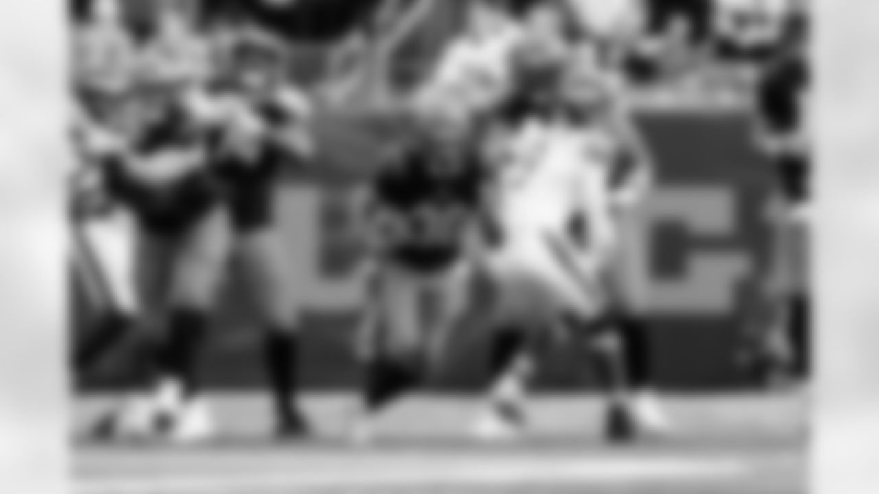 RB Chase Brown carries the football during Week 8 against the New York Jets, Sunday, Oct. 26, 2025