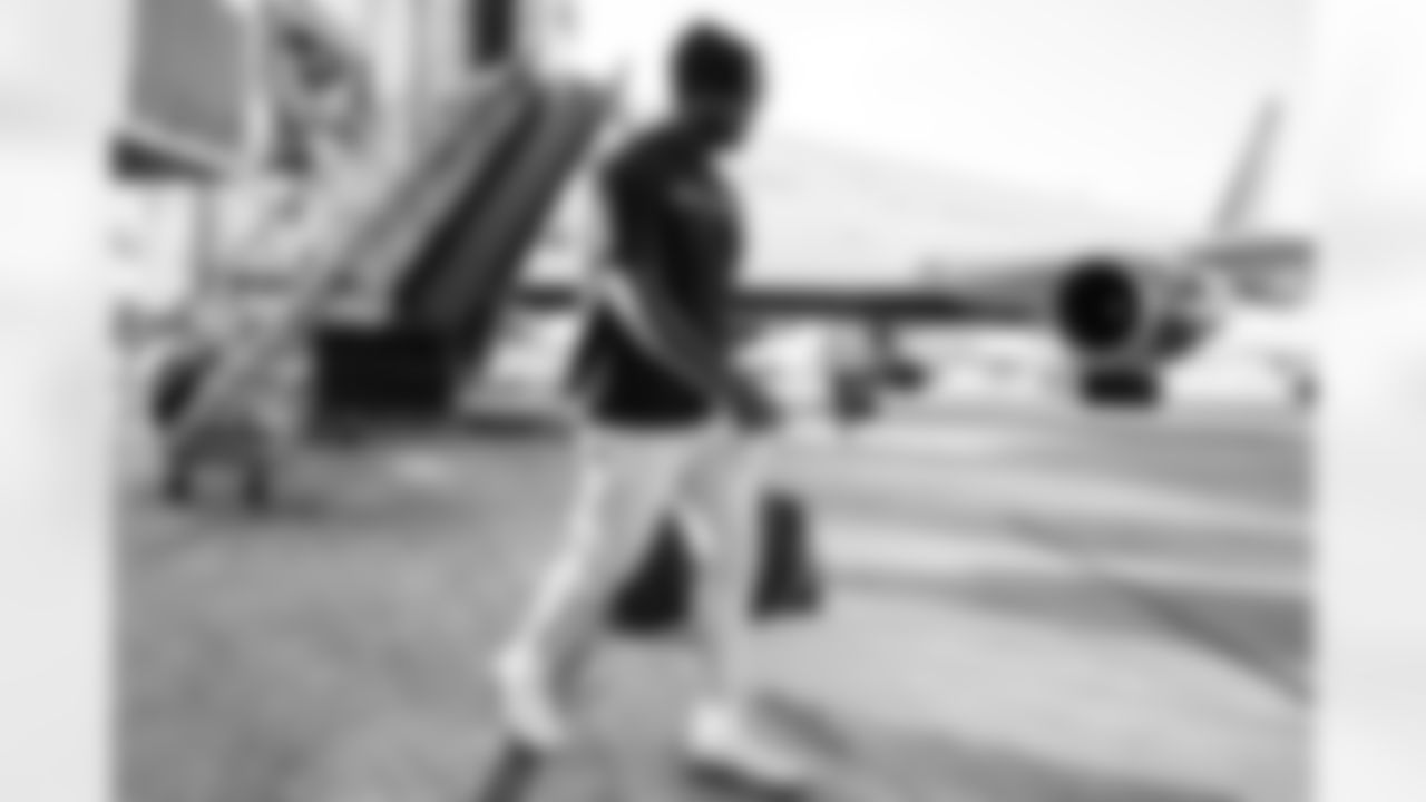 LB Demetrius Knight Jr. travels to Miami ahead of Week 16 against the Dolphins, Saturday, Dec. 20, 2025.