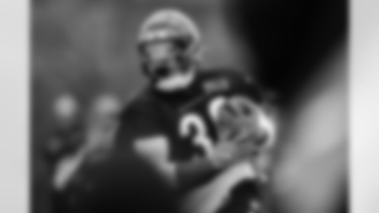 RB Chase Brown during practice at Kettering Health Practice Fields, Wednesday, Nov. 19, 2025.