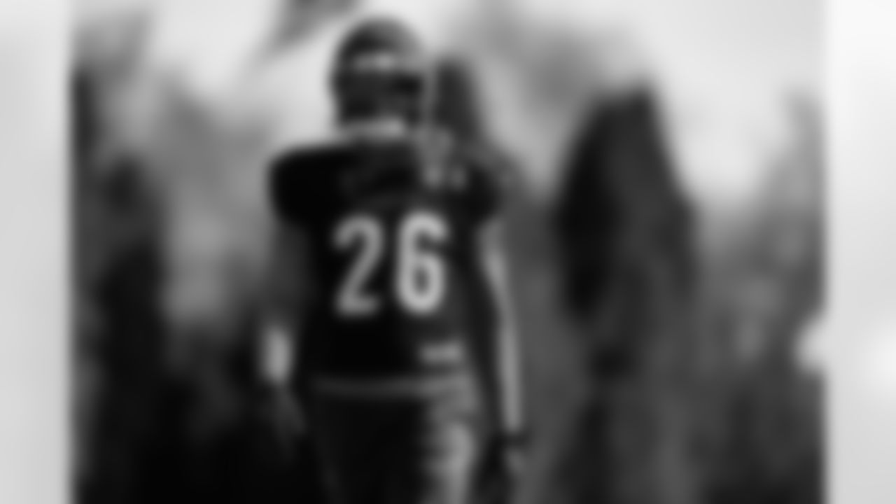 S Tycen Anderson during practice at Kettering Health Practice Fields, Thursday, Nov. 13, 2025.