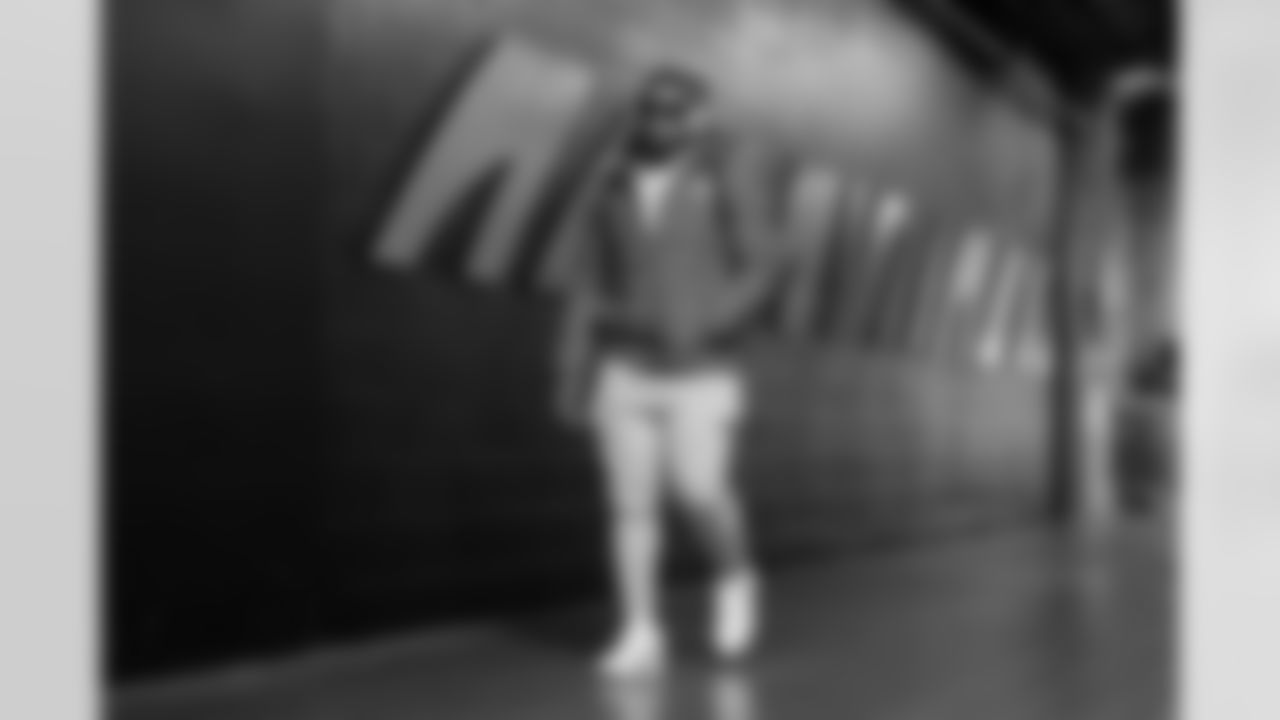 RB Tahj Brooks arrives to Paycor Stadium ahead of Week 18 against the Cleveland Browns, Sunday, Jan. 4, 2026.