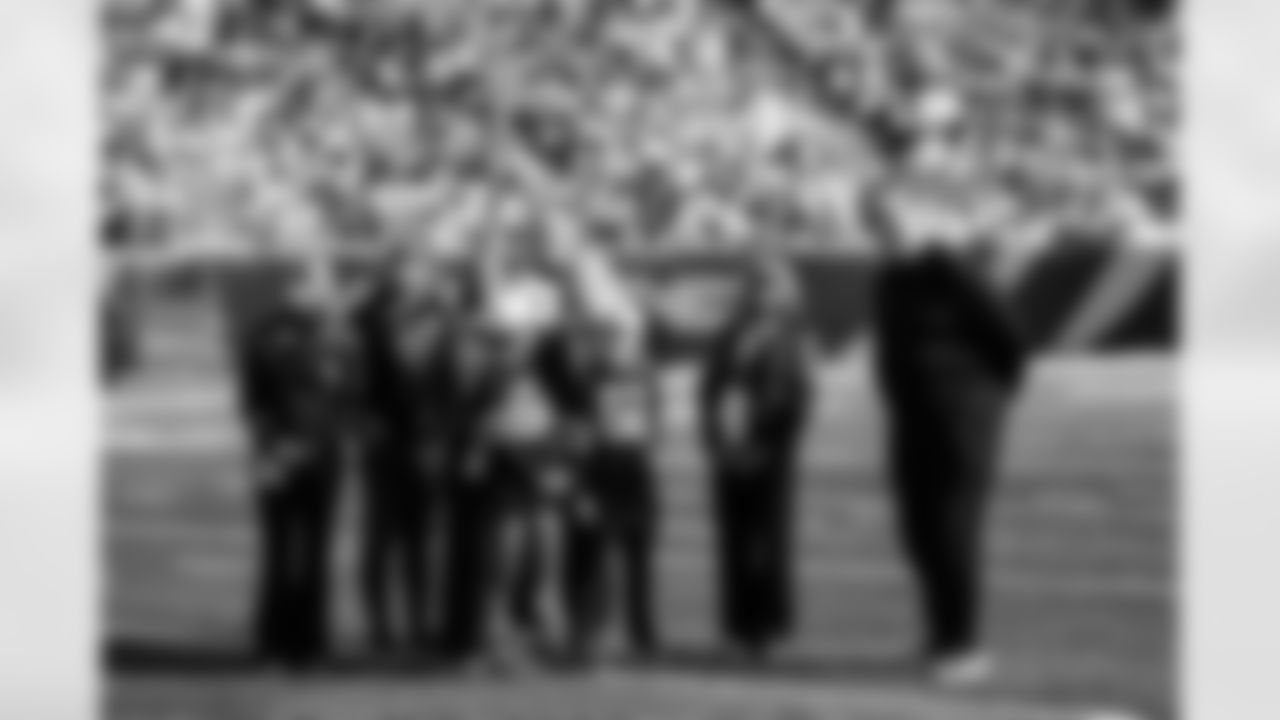 View the best photos from the 2025 Ring of Honor Halftime ceremony, honoring inductees Lemar Parrish and Dave Lapham, Sunday, Oct. 26, 2025.