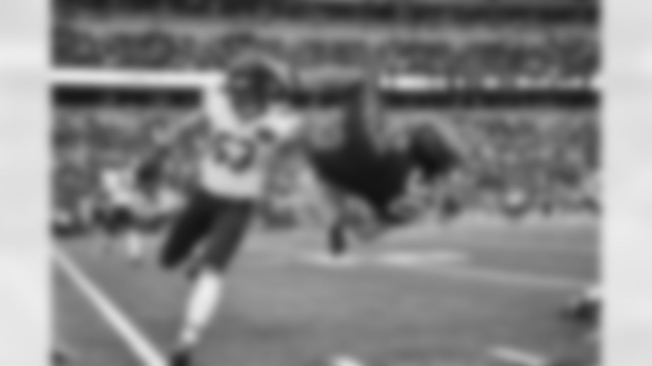 RB Chase Brown flips after a catch during Week 9 against the Chicago Bears at Paycor Stadium, Sunday, Nov. 2, 2025.