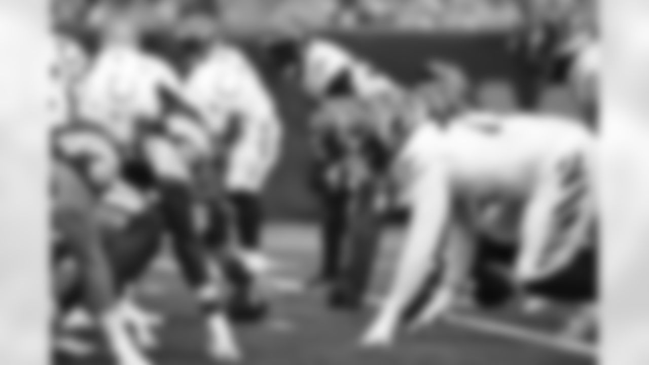 The Bengals and the Colts presnap during the Bengals Preseason Week 3 game against the Indianapolis Colts at Paycor Stadium, Saturday, Aug. 23, 2025.