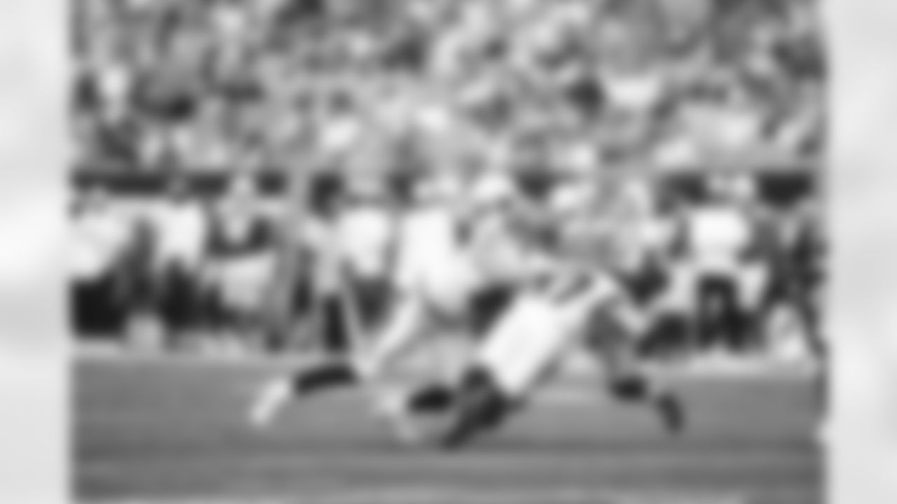 LS Cal Adomitis and S PJ Jules combine for a tackle during the Bengals Preseason Week 3 game against the Indianapolis Colts at Paycor Stadium, Saturday, Aug. 23, 2025.