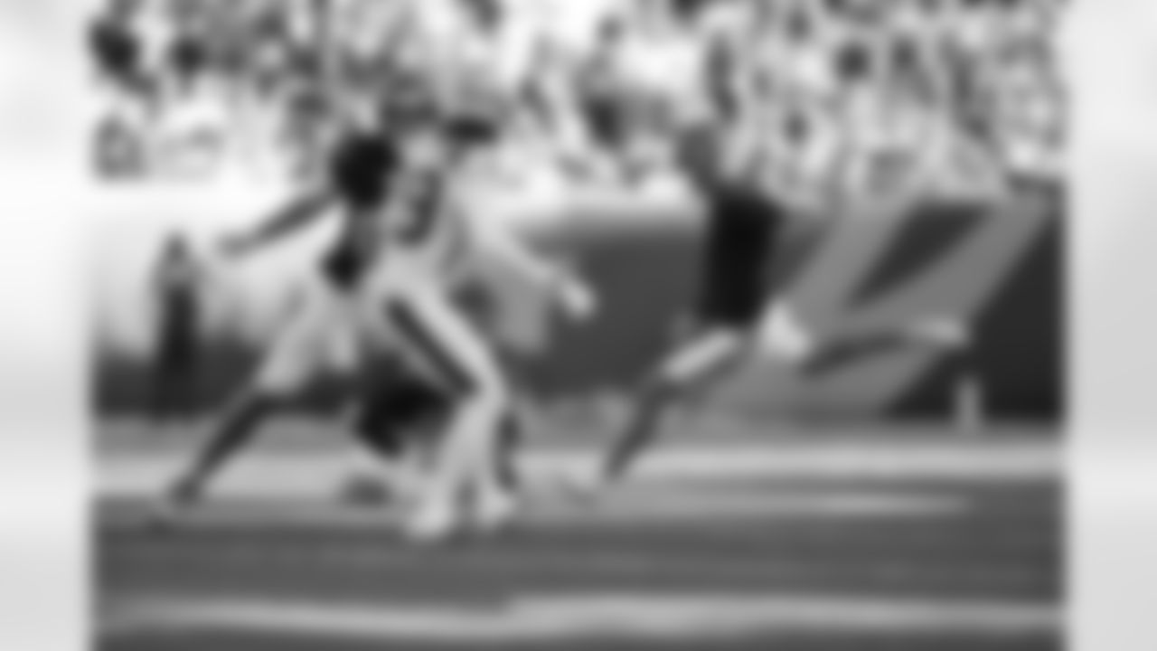 K Evan McPherson makes a franchise-record 63-yard field goal during Week 12 against the New England Patriots at Paycor Stadium, Sunday, Nov. 23, 2025.