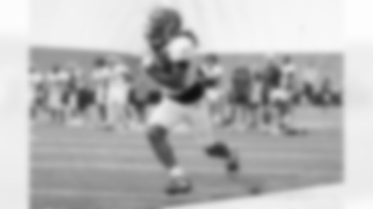 RB Gary Brightwell during Day 13 of training camp at the IEL Indoor Facility, Tuesday, Aug. 12, 2025.