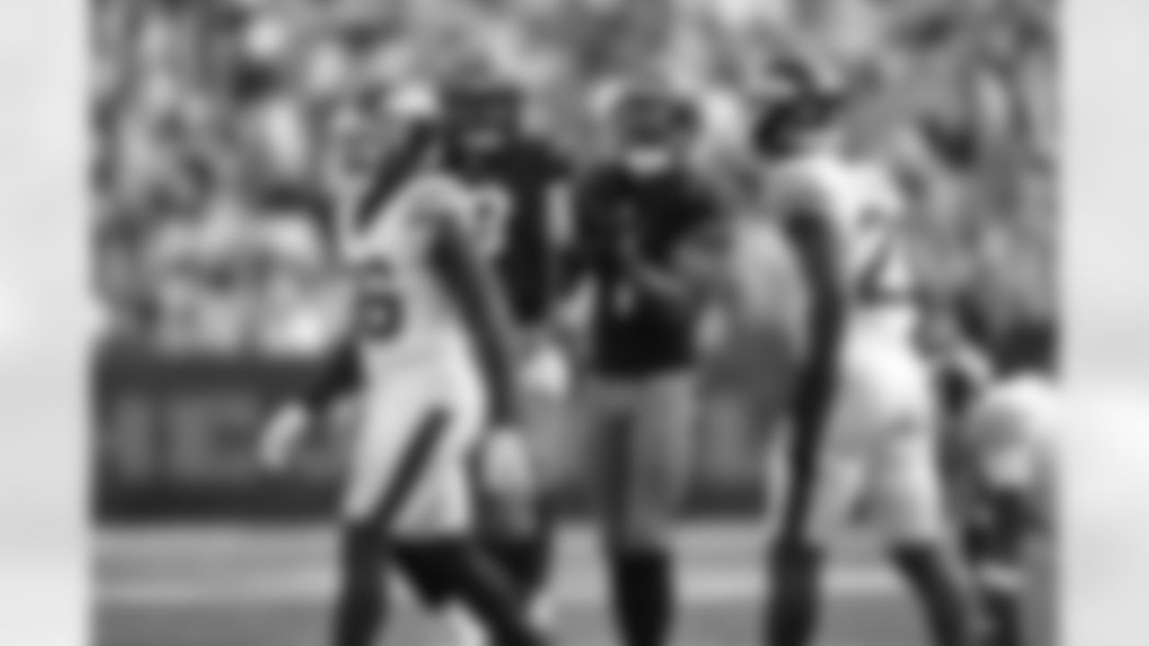 WR Ja'Marr Chase celebrates a first down during Week 8 against the New York Jets, Sunday, Oct. 26, 2025