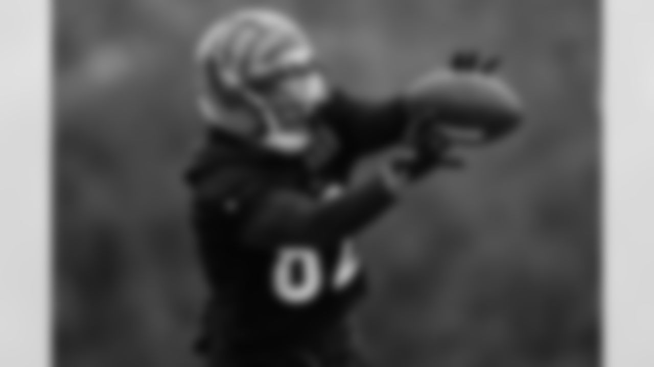 WR Mitch Tinsley during practice at Kettering Health Practice Fields, Wednesday, Nov. 19, 2025.