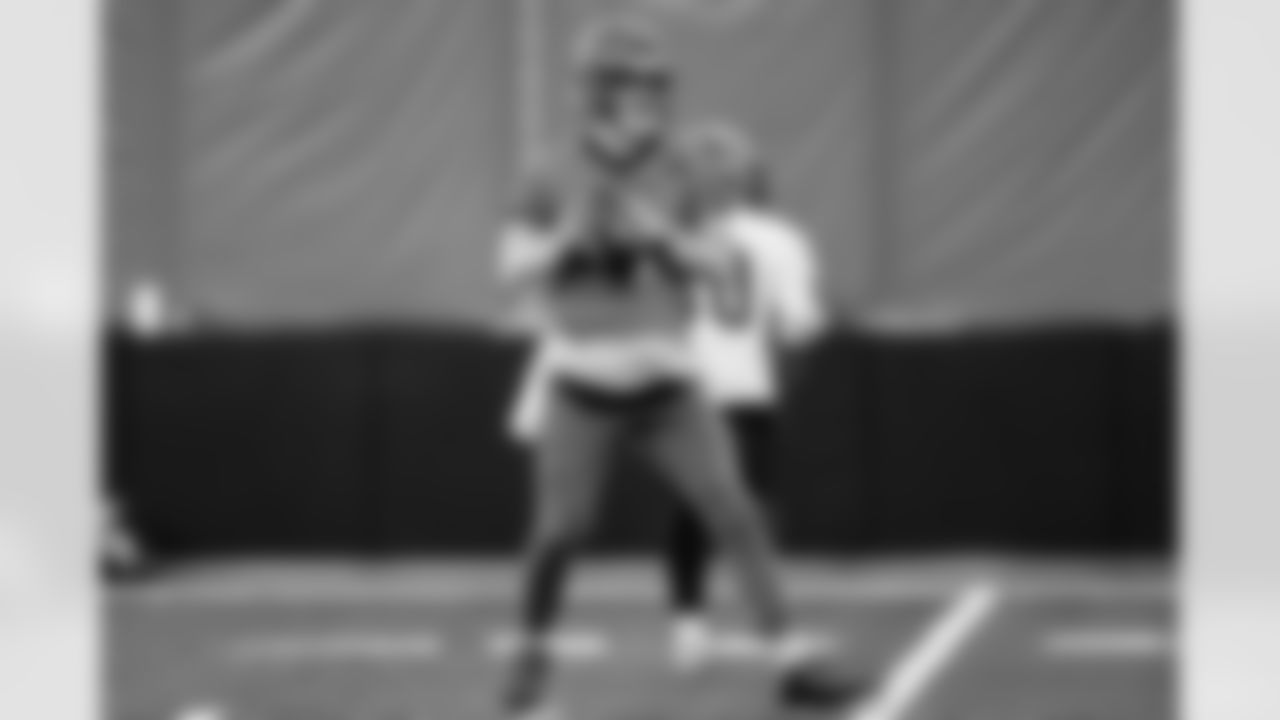 QB Joe Burrow during practice at the IEL Indoor Facility, Wednesday, Dec. 10, 2025.