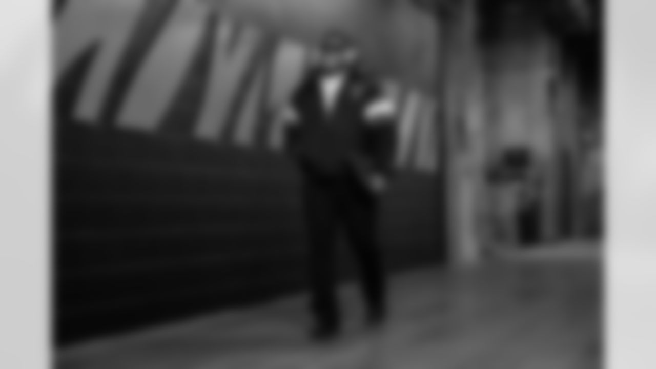 RB Tahj Brooks arrives at Paycor Stadium ahead of Week 17 against the Arizona Cardinals, Sunday, Dec. 28, 2025.