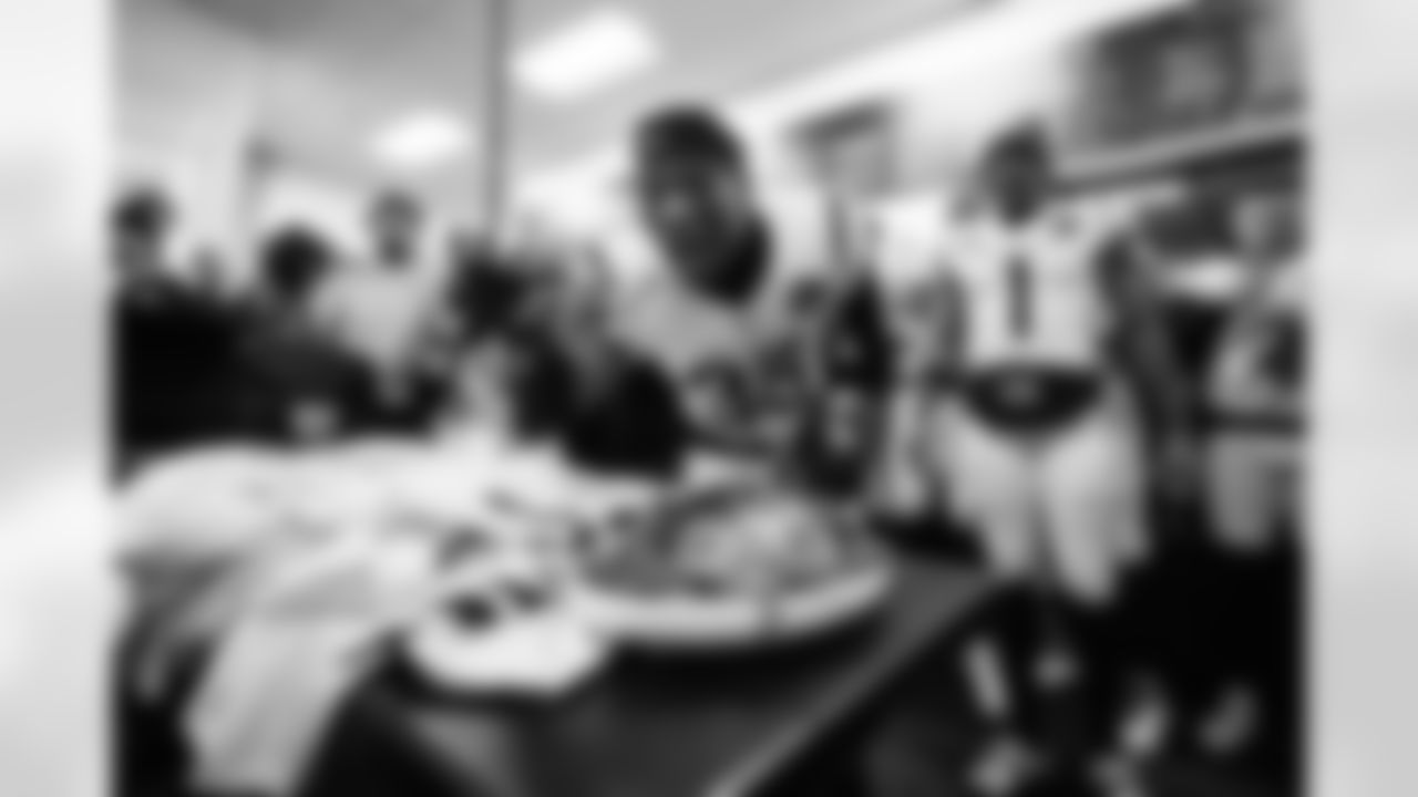 CB Jalen Davis after Week 13 against the Baltimore Ravens, Thursday, Nov. 27, 2025.