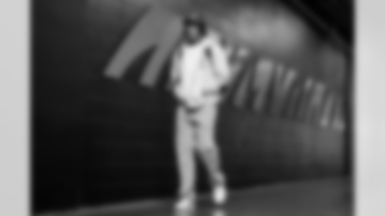 WR Mitch Tinsley arrives at Paycor Stadium ahead of Week 12 against the New England Patriots, Sunday, Nov. 23, 2025.